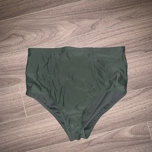 High waisted bikini bottom